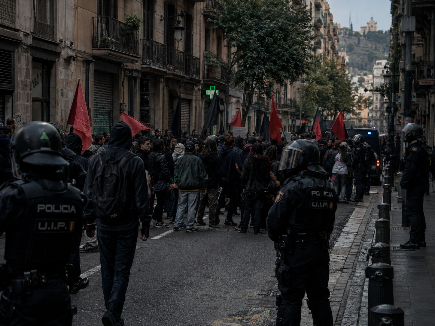 Murcia permitió una marcha falangista en la que se hicieron saludos fascistas y se cantó el ‘Cara al Sol’