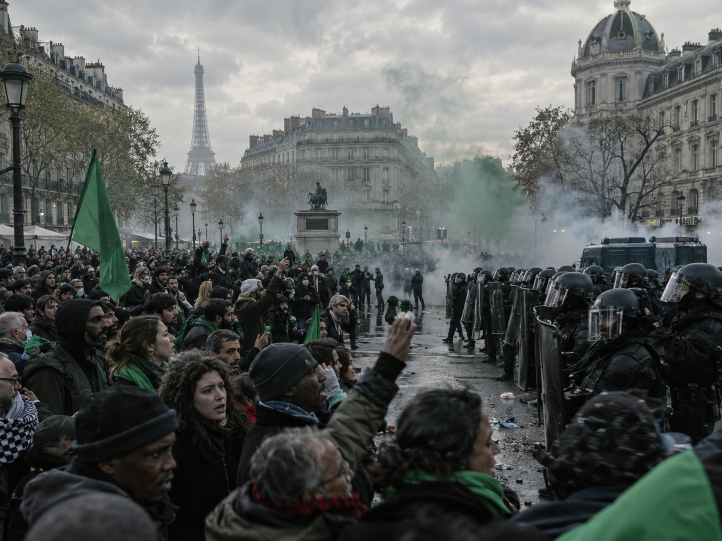 ¿Quién nos protege de la policía? Francia protesta contra una ley que daría más protección a los agentes que disparan