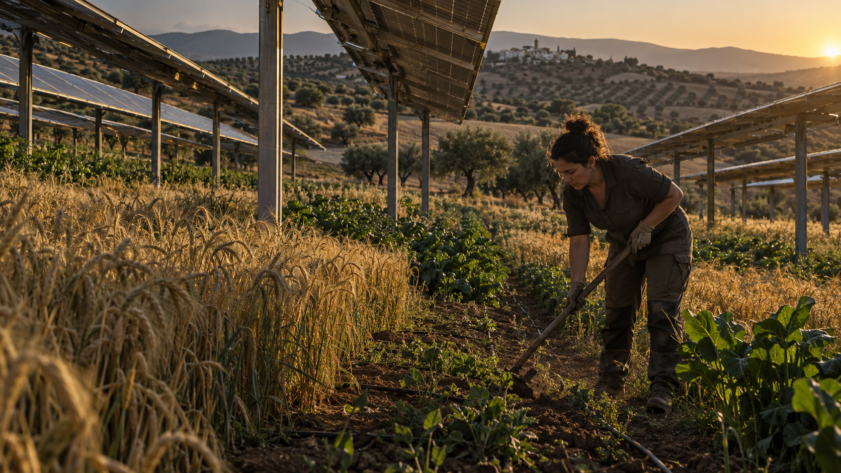 ¿Paneles o alimentos? La agrovoltaica demuestra que una misma tierra puede producir ambos