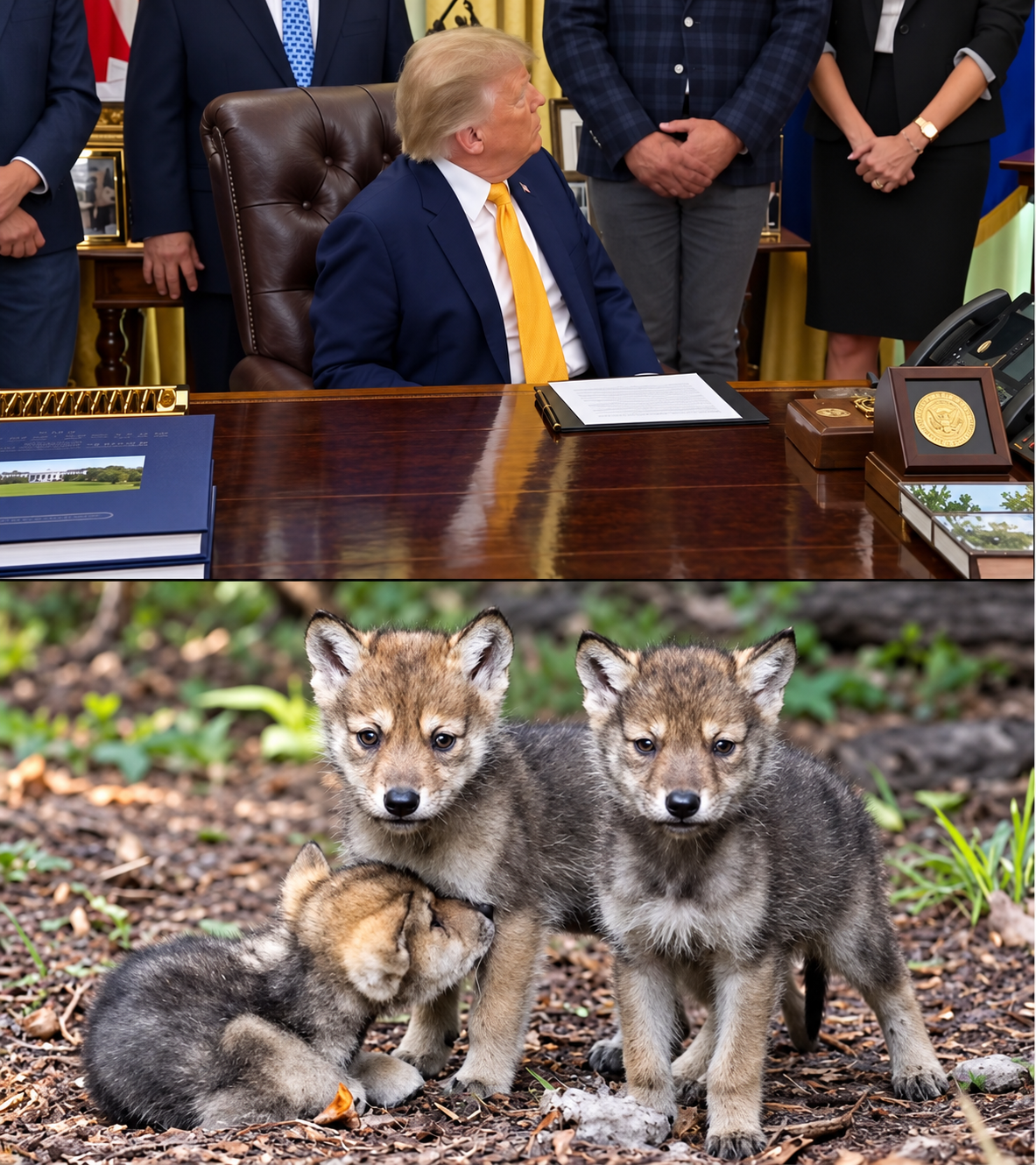 Trump abre la puerta a disparar al lobo gris mexicano: 319 animales vuelven a quedar bajo presión