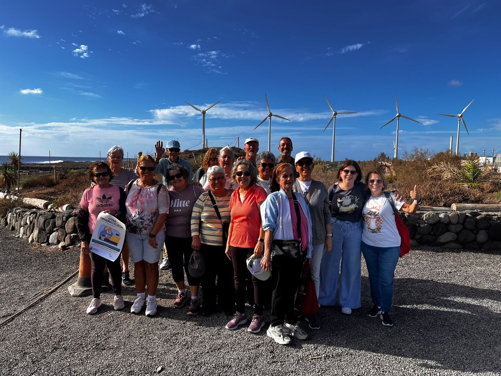 El proyecto Otra Generac(C)ión acerca a las personas mayores de Santa Lucía de Tirajana al patrimonio de las Salinas de Tenefé