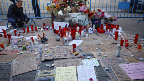 Destrozan el altar en memoria de Maricarmen Abascal, la mujer de 87 años cuyo desahucio encendió las protestas por la vivienda