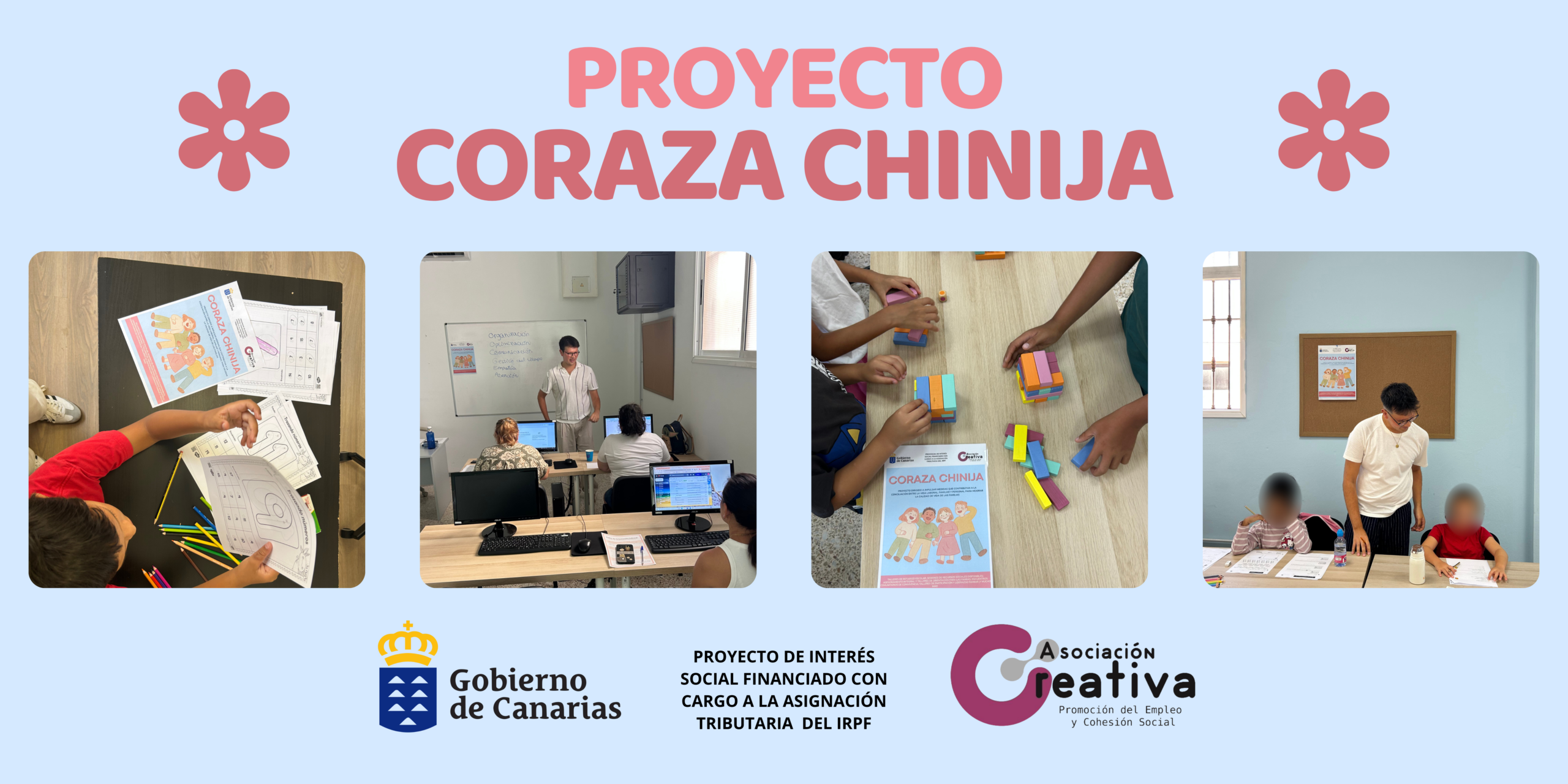 Coraza Chinija: un espacio comunitario donde contribuir al respiro familiar