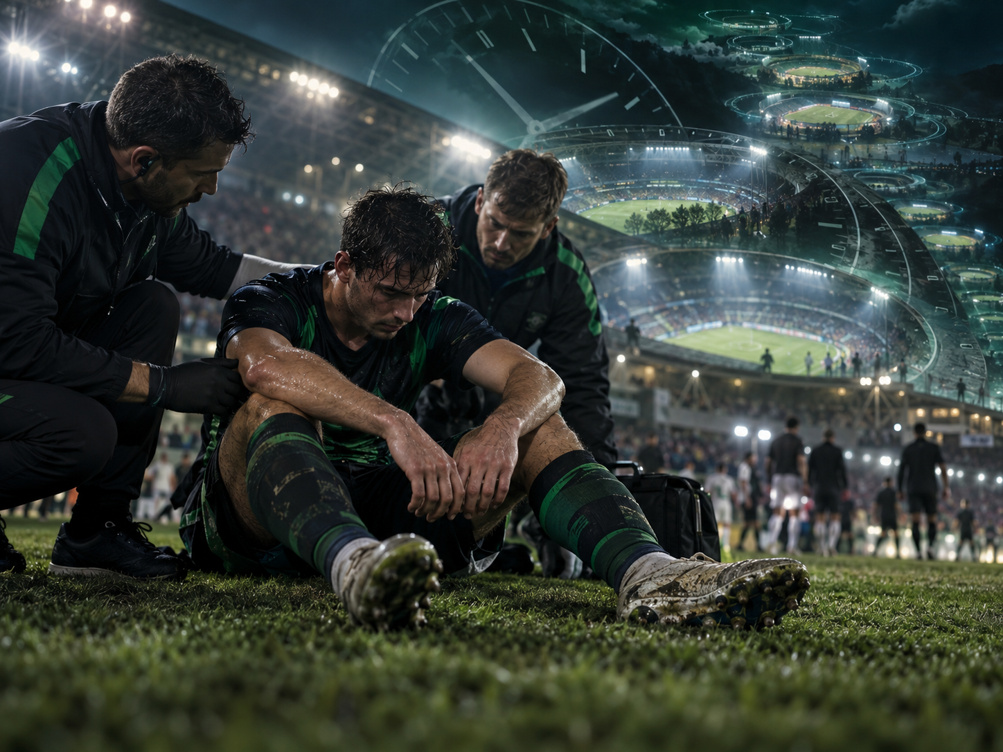 Cinco bajas en Inglaterra y una pregunta: ¿cuántos partidos puede soportar un futbolista?