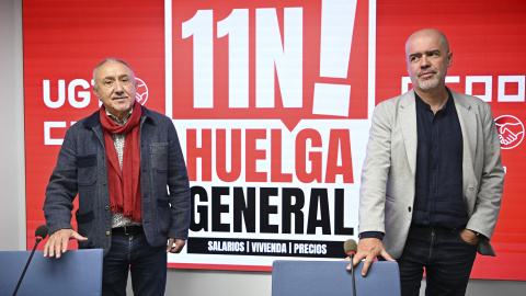 Los sindicatos exigen un salario mínimo de 1.306 euros en 2027 y lo llevan a la huelga general del 11 de noviembre