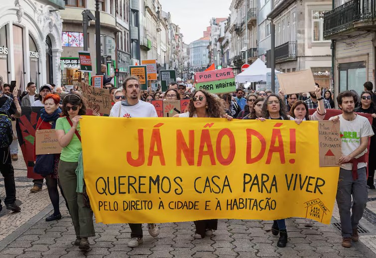 Las protestas por la inflación y la crisis de la vivienda se extienden por Francia, Italia, Portugal, Bélgica y Albania