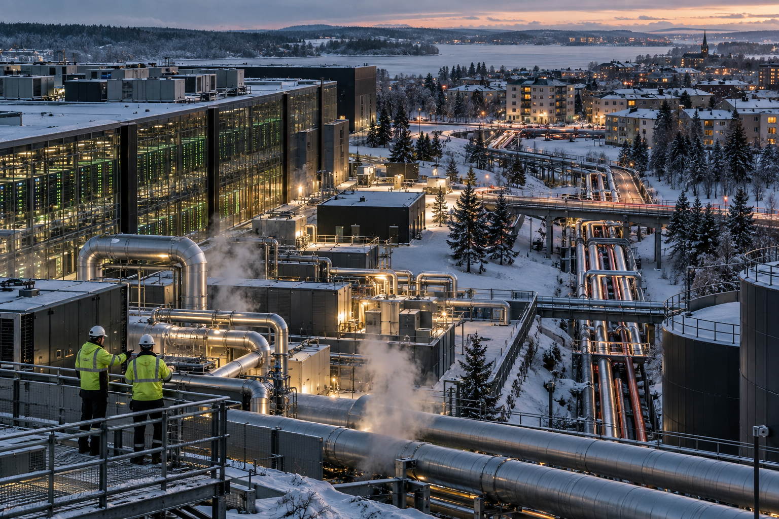 Finlandia quiere calentar 250.000 usuarios con el calor que expulsan centros de datos