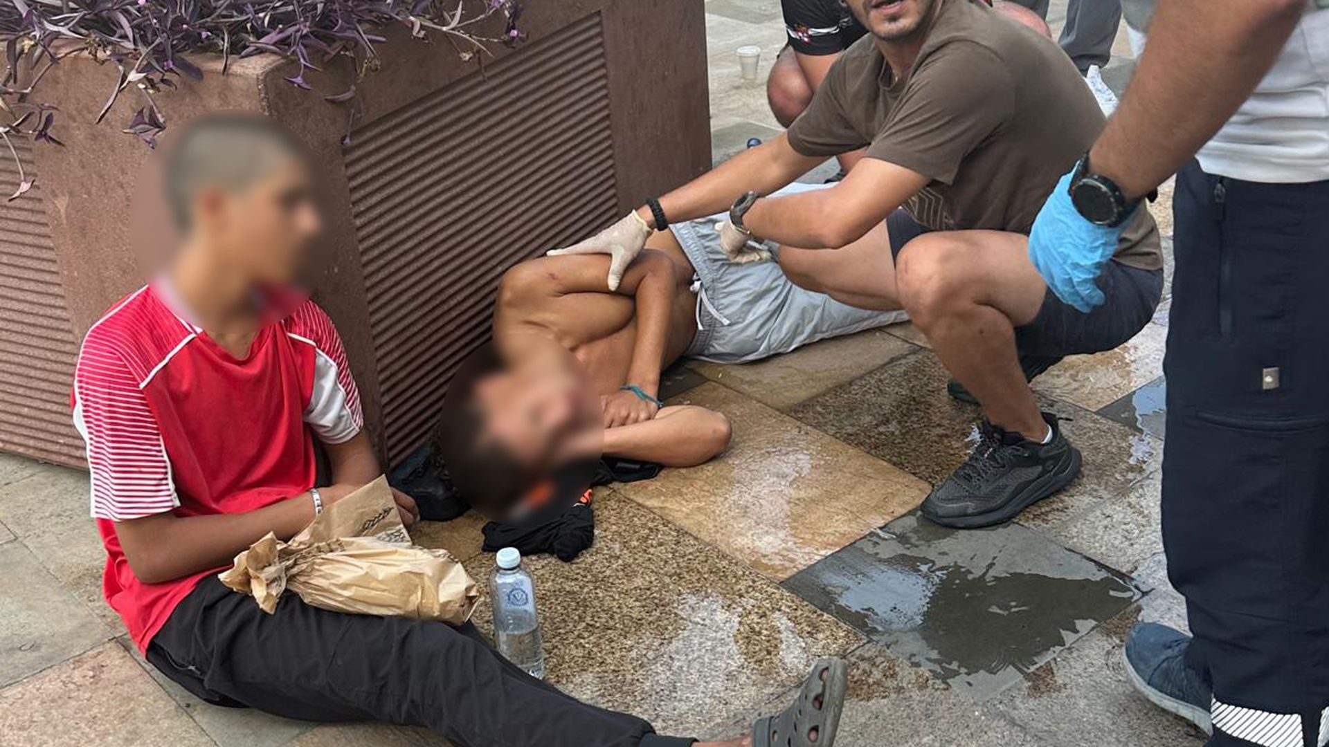 Una reyerta entre migrantes en el centro de Ceuta deja dos menores heridos con arma blanca
